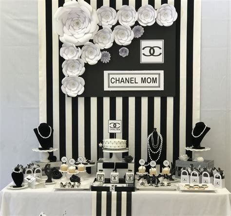 chanel party decoration ideas|Chanel party ideas pinterest.